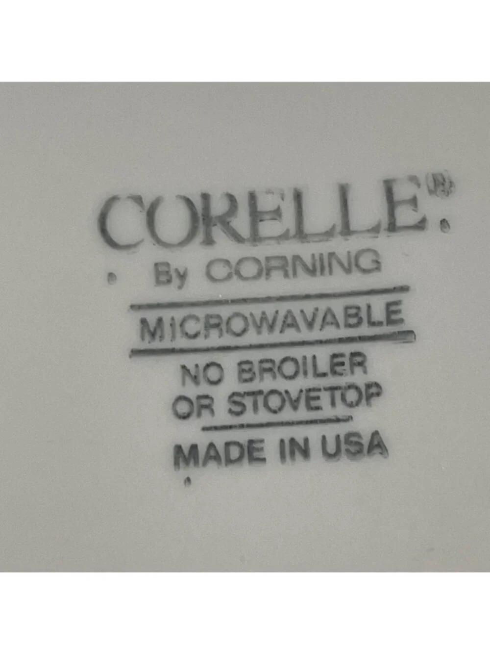 Vtg Corelle Corning First Of Spring Bread and Butter Dessert Plates Set Of 4 USA
